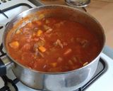 A picture of step 5 of Vickys Greek-Style Lamb Stew, GF DF EF SF NF.