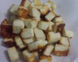 A picture of step 3 of Paalak Paneer.