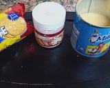 A picture of step 1 of Marie biscuits cookies.