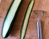 Foto del paso 1 de la receta: Rollitos de pepino 🥒