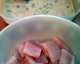 A picture of step 2 of Vickys Fish Pakoras / Nuggets, GF DF EF SF NF.