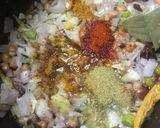 A picture of step 5 of Khandeshi Masala Khichdi.
