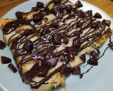 Foto del paso 4 de la receta: Crepes con chocolate y dátiles