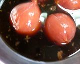A picture of step 7 of Gingery Boiled Whole Tomato.