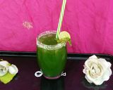 A picture of step 4 of Mint Margarita🍀💚.