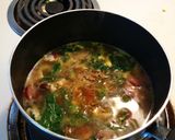 A picture of step 7 of Ramen noodle soup.