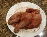 A picture of step 3 of Balsamic Agave Brick Flattened Whole Chicken.