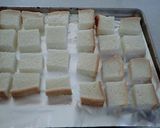A picture of step 1 of Bread Au Gratin.