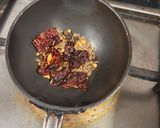 A picture of step 2 of Simple Mangalore thali.