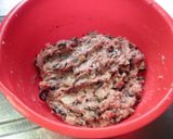 A picture of step 3 of Hijiki Seaweed Teriyaki Hamburger Steaks.