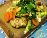 滿滿蔬食，營養滿分-泰式綠咖哩椰香炒雞的食譜步驟18照片