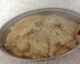 A picture of step 9 of Tenderloin Pork in Mustard Sauce and Roast Veg.