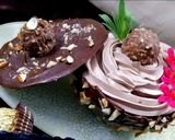 A picture of step 6 of Ferrero roacher bowl and mousse.