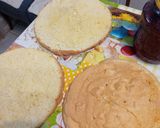 Különleges habkönnyű torta 🎂Rebarbara-🌿 mascarponés🎂 pudingos- tejszínes- torta recept fázis 8 fotója