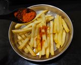 A picture of step 5 of Peri Peri Fries.