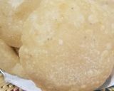 A picture of step 4 of Zeera puri.