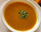 A picture of step 5 of Pumpkin Soup.