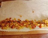 A picture of step 4 of Baked homemade fish roll.