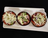 A picture of step 6 of Mini millet pizza.