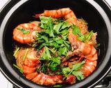 รูปขั้นตอนการทำที่ 3 ของ กุ้งอบวุ้นเส้น