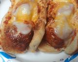 A picture of step 4 of Meatball Sub Homecook style.