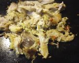 A picture of step 3 of Leftover Roasted Pork and Scrambled Sandwich Remembrance..
