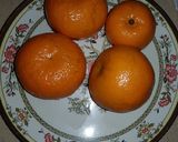 A picture of step 1 of Orange pudding.
