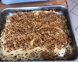 Rakott spagetti recept fázis 3 fotója