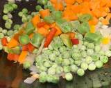 Stir fried rice with vegetable recipe step 1 photo