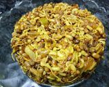 A picture of step 7 of Sprouts bhel.