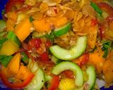 Hình bước làm 5 của món Tropical fruits salad