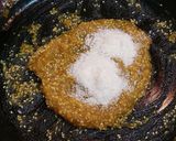 A picture of step 6 of Gooseberry Sesame Coconut Laddoos.