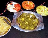 A picture of step 10 of Alo palak maithi.