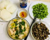 Hình bước làm 4 của món Bún lườn cá hồi - Rosy’s kitchen