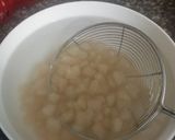 Hình bước làm 1 của món Nấu chè bưởi trân châu siêu đơn giản