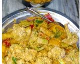 A picture of step 5 of Grilled veggies with paneer.