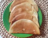 Foto langkah ke 3 dari resep Lekker teflon (crepes crispy).