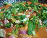 A picture of step 5 of Chicken jalferazi with egg rice.