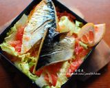 鹽烤鯖魚佐柚香沙拉 [鮮之流]的食譜步驟6照片