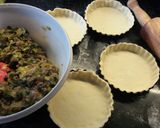 Foto del paso 2 de la receta: Tarteletas de berenjena, carne picada y queso