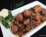 A picture of step 7 of Cauliflower (Gobhi) Manchurian.