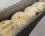A picture of step 9 of Cinnamon Sugar & Butter Rum Raisin Bread.