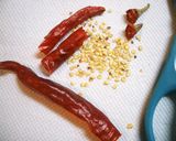 A picture of step 1 of Make Your Own Red Chili and Garlic Oil.