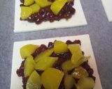 A picture of step 8 of Easily Made with a Frozen Pie Crust! Peach & Adzuki Pie.