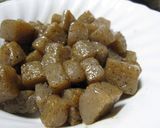 A picture of step 7 of Garlic Konnyaku.