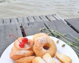 Foto langkah ke 7 dari resep Odading mang oleng / donat ubi jalar.