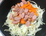 A picture of step 8 of Napolitano Cabbage.