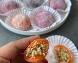 Foto langkah ke 6 dari resep Kue Moci isi kacang Viral.