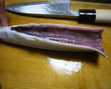 A picture of step 8 of How to Filet a Pacific Saury (Sanma).