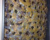 A picture of step 3 of Chocolate Fudge Candy Bar Cake.